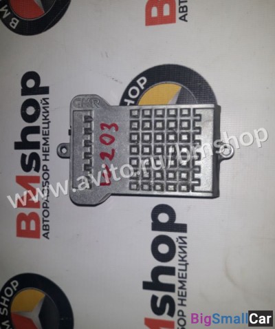 Реостат отопителя Mercedes W203 из Японии