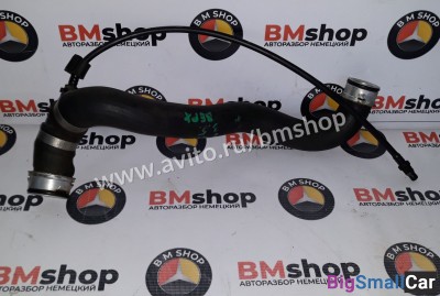 Патрубок радиатора верхний Мерседес W211 из Японии