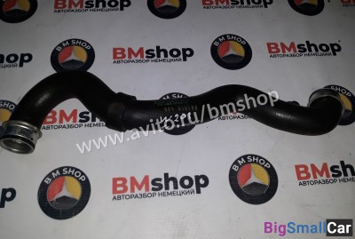 Патрубок радиатора верхний Mercedes W203 из Японии