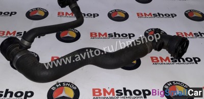 Патрубок радиатора верхний бмв е46