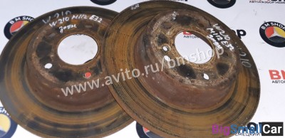 Диск тормозной задний Мерседес W210