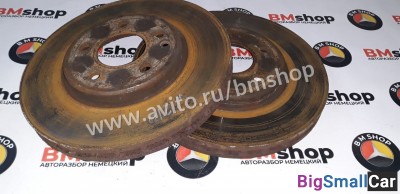 Диск тормозной Mercedes W210 передний