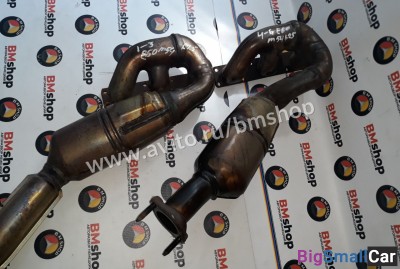 Коллектор катализатор выпускной бмв m54