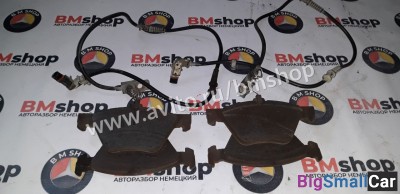 Колодки тормозные передние Мерседес W210 из Японии