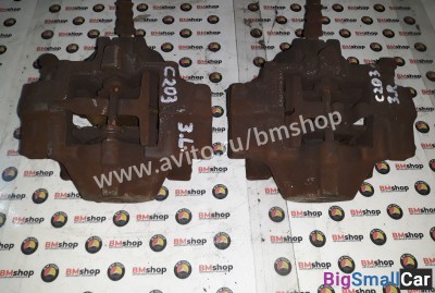 Суппорт тормозной задний Mercedes W203 из Японии