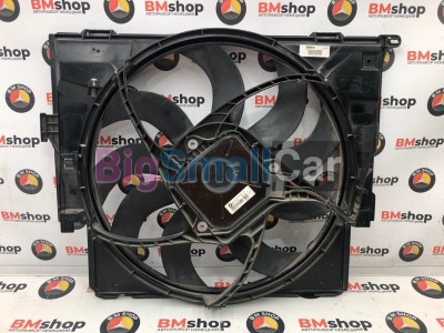 Вентилятор радиатора BMW 328i 2012г. Сентябрь F31 N20B20 17 42 8 641 963 - купить Краснодаре