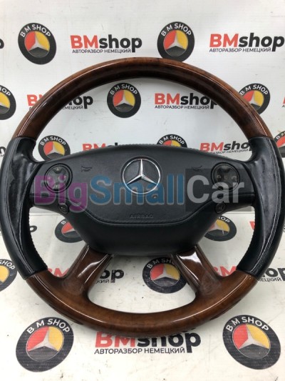 Руль Mercedes S550 2008 W221 273961 A22146003039E38 - купить Краснодаре