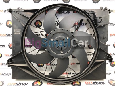 Вентилятор радиатора Mercedes S550 2008 W221 273961 A2215000993