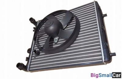 Радиатор охлаждения vika 10150139A В сборе с венти - купить Краснодаре