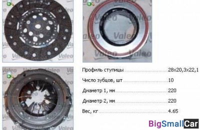 Комплект сцепления LUK 622197600 220mm 1.8T - купить Краснодаре