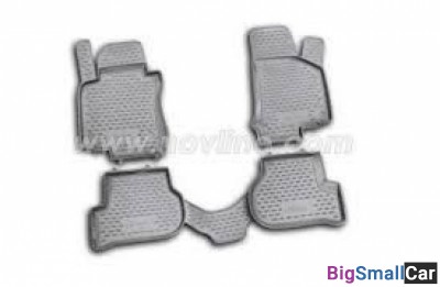 Коврики novline NLC5105211 резиновые серые - купить Краснодаре