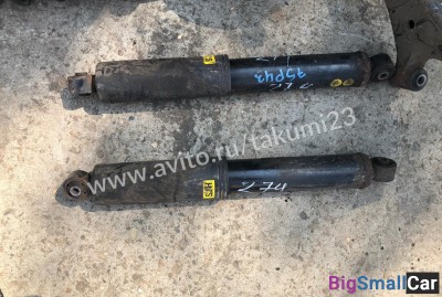 Задние амортизаторы Chevrolet Captiva