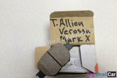 Колодки на Toyota Allion, Verossa, Mark X