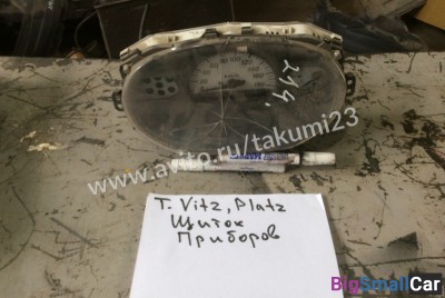 Щиток приборов на Toyota Vitz, Platz - купить Краснодаре