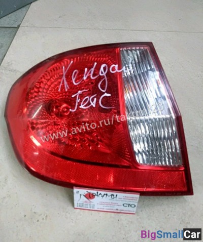 Фонари задние на Хендай Гетс
