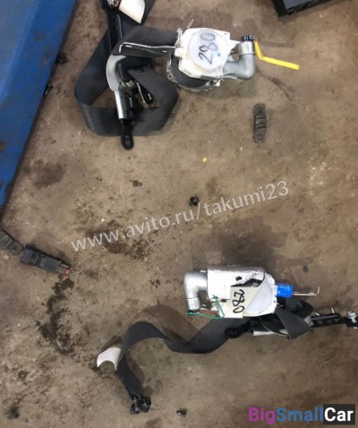 Ремни безопасности Mitsubishi Lancer X