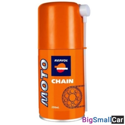 Смазка цепи REPSOL MOTO CHAIN 400ml 6104/R - купить Краснодаре