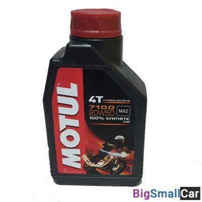 Масло моторное MOTUL 4T SYNTHESE 7100 МА2 20W50 1L 104103 - купить Краснодаре