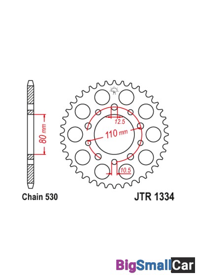 Звезда ведомая JT JTR1334.39