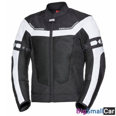 Куртка текстиль IXS Sport Jacke Levante-Air 2.0 blk/wh 3XL X51056-031-3XL
