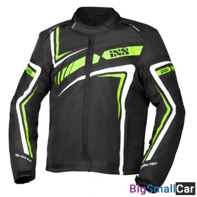 Куртка текстиль IXS Sport Jacket RS-400 ST blk/green 2XL X56042-371-2XL Куртка текстиль IXS Sport Jacket RS-400 ST blk/green 2XL X56042-371-2XL