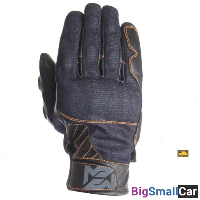 Перчатки MOTEQ Groot blue джинс L M02312 Перчатки MOTEQ Groot blue джинс L M02312