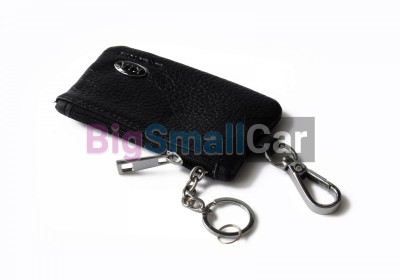 Чехол Для Ключей Kia Универсальный, Кожаный С Металическим Значком, Черный bgt1043
